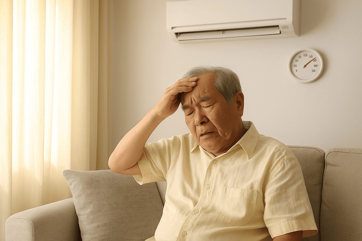  【見逃さないで】高齢者の室内熱中症に注意！見逃しやすいサインと後遺症リスクとは？